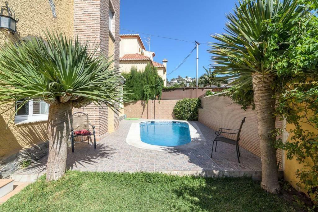Habitaciones En Casa Centrica Con Piscina 阿尔姆尼卡 外观 照片